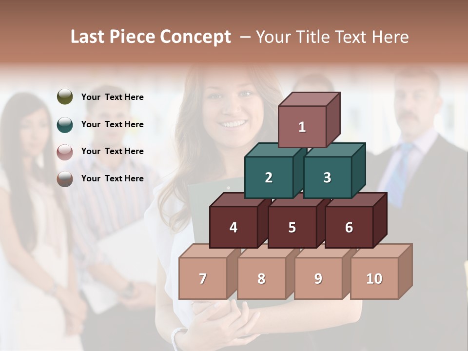 Background Representative Confident PowerPoint Template