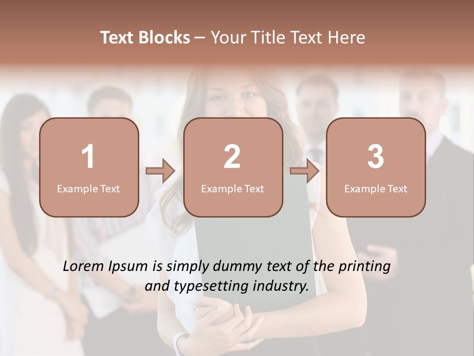 Background Representative Confident PowerPoint Template