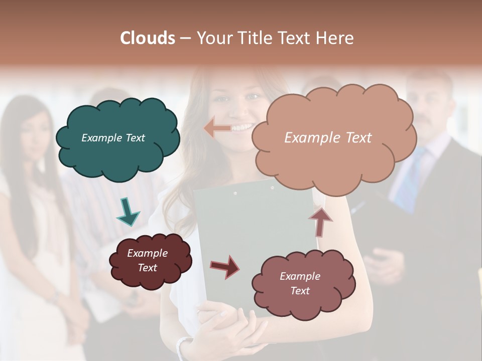 Background Representative Confident PowerPoint Template
