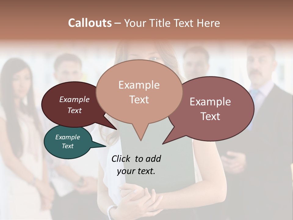 Background Representative Confident PowerPoint Template