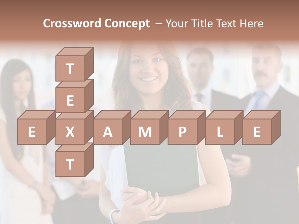 Background Representative Confident PowerPoint Template