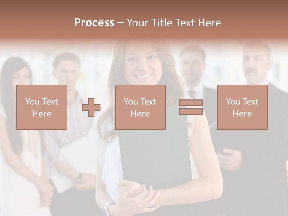 Background Representative Confident PowerPoint Template