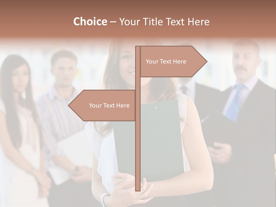 Background Representative Confident PowerPoint Template