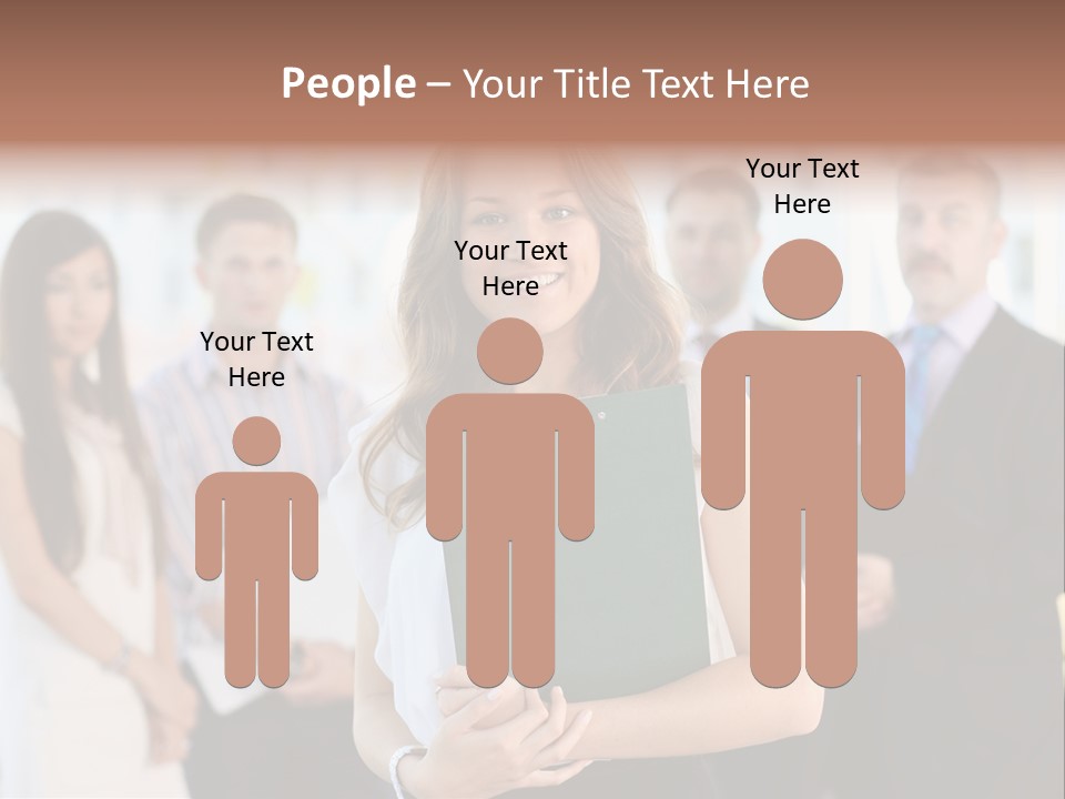 Background Representative Confident PowerPoint Template