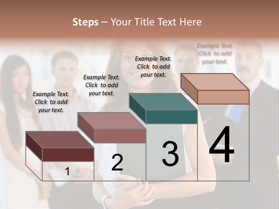 Background Representative Confident PowerPoint Template