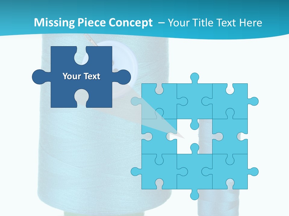 Reel Nobody String PowerPoint Template