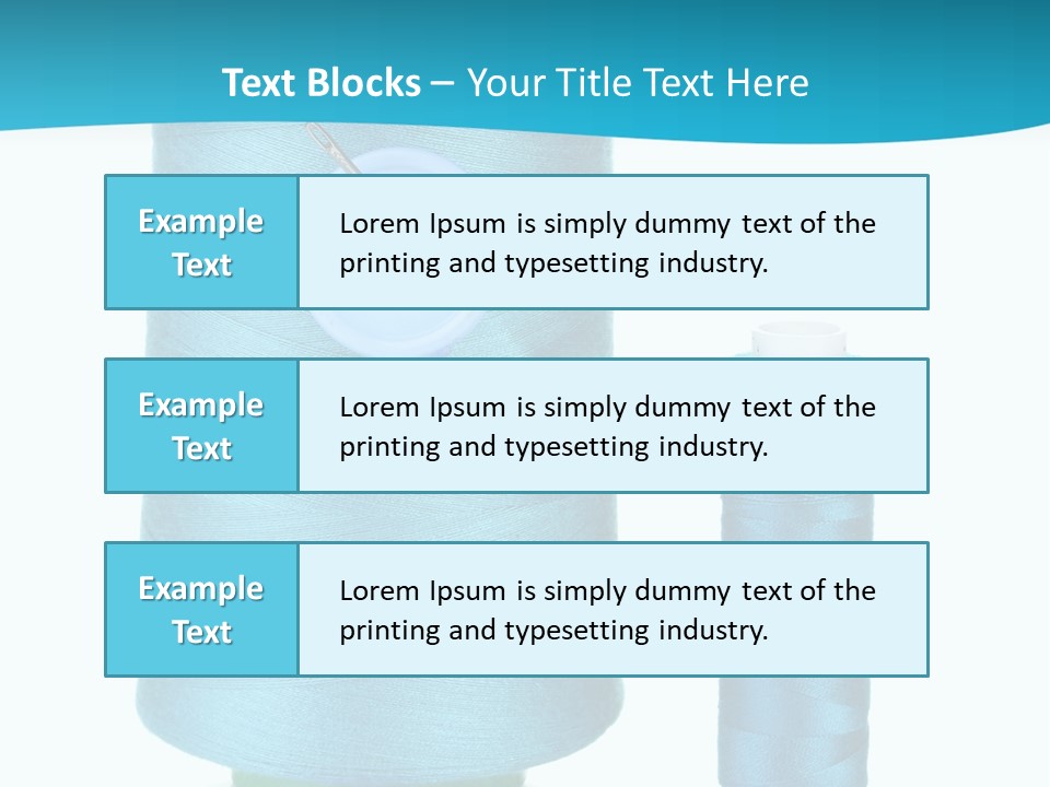 Reel Nobody String PowerPoint Template