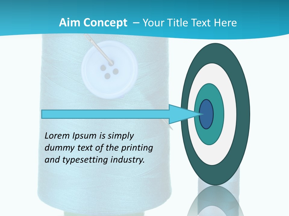 Reel Nobody String PowerPoint Template