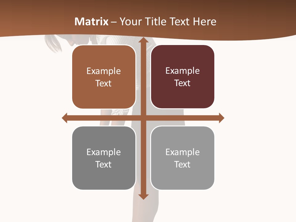 Turn Stress Inactive PowerPoint Template