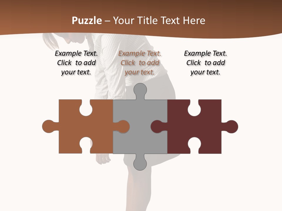 Turn Stress Inactive PowerPoint Template