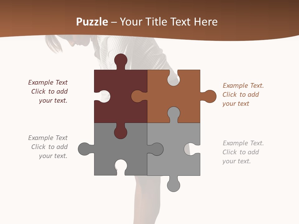 Turn Stress Inactive PowerPoint Template
