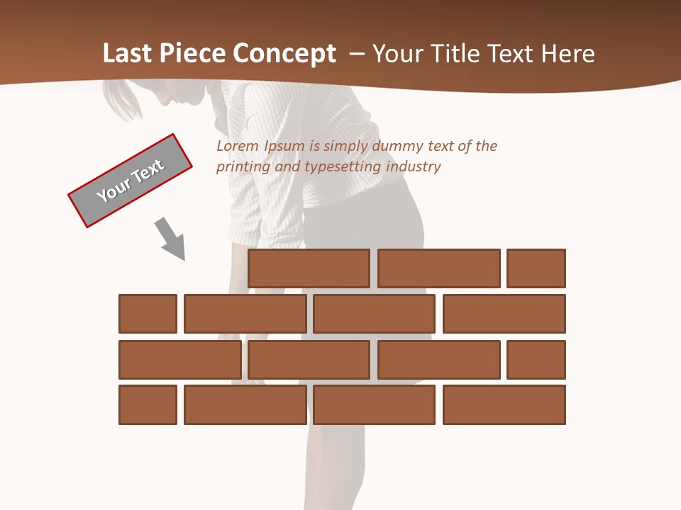 Turn Stress Inactive PowerPoint Template