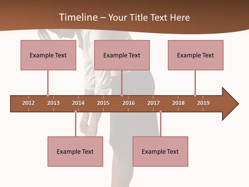 Turn Stress Inactive PowerPoint Template