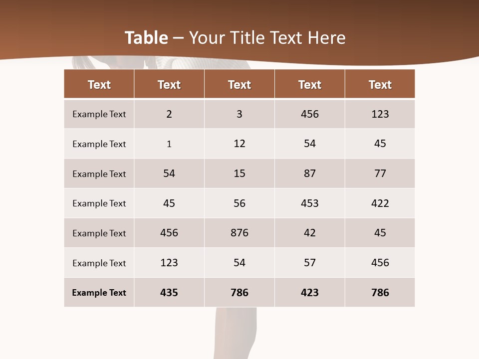 Turn Stress Inactive PowerPoint Template