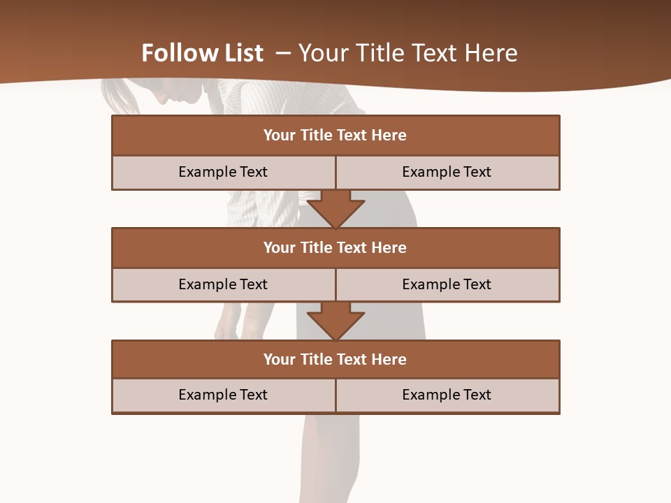 Turn Stress Inactive PowerPoint Template