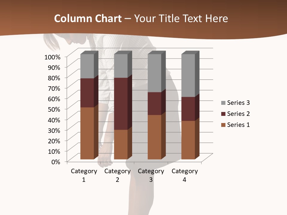 Turn Stress Inactive PowerPoint Template