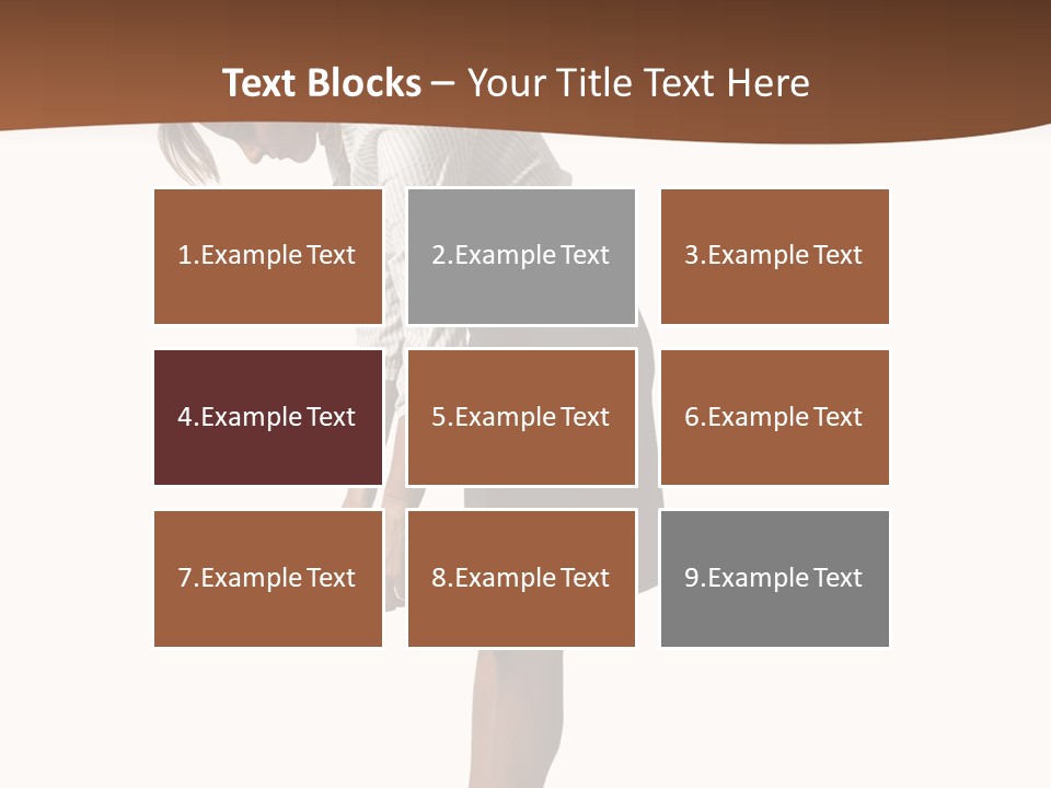 Turn Stress Inactive PowerPoint Template