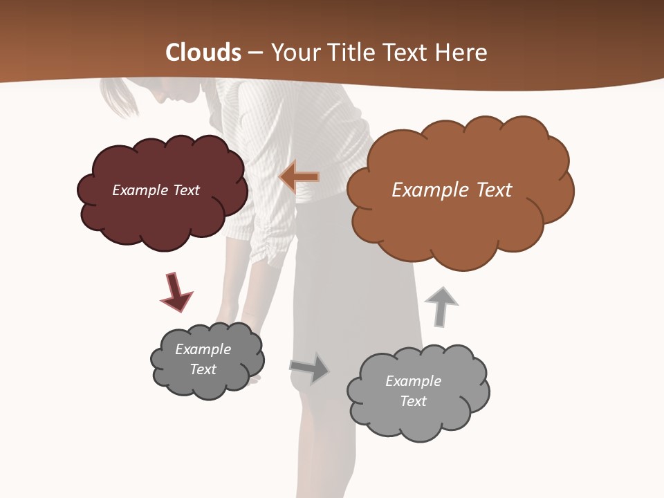 Turn Stress Inactive PowerPoint Template