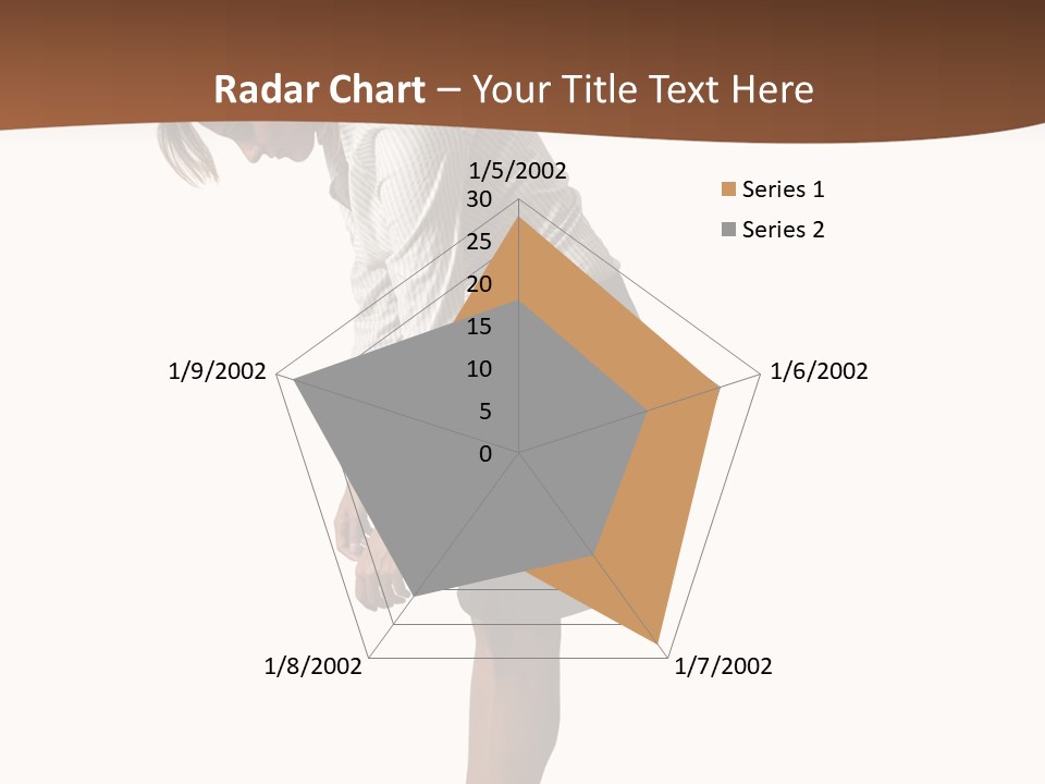 Turn Stress Inactive PowerPoint Template