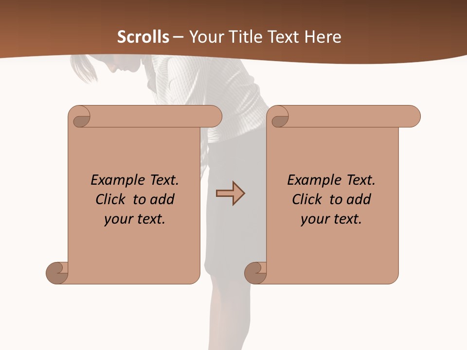 Turn Stress Inactive PowerPoint Template