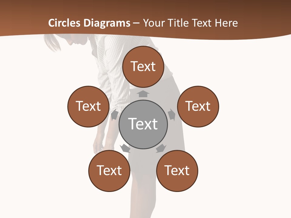 Turn Stress Inactive PowerPoint Template