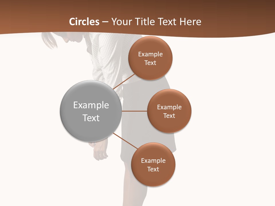 Turn Stress Inactive PowerPoint Template