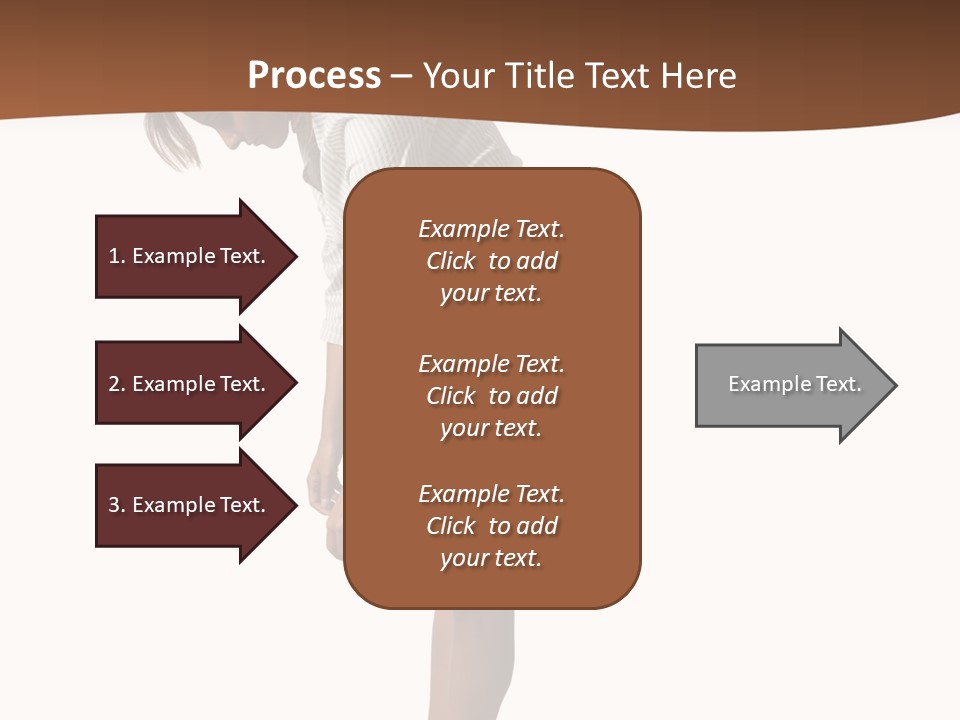 Turn Stress Inactive PowerPoint Template
