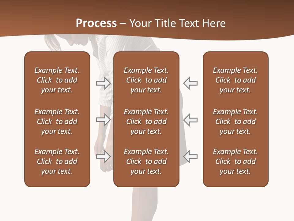 Turn Stress Inactive PowerPoint Template