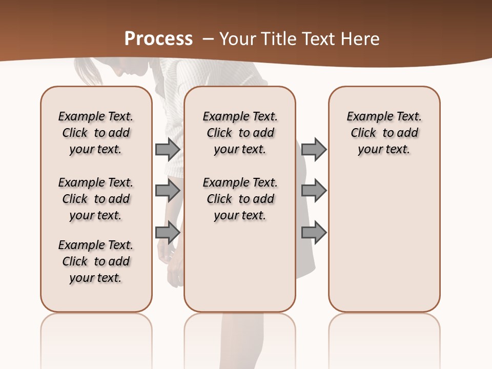 Turn Stress Inactive PowerPoint Template