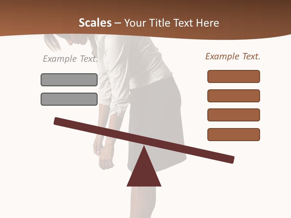 Turn Stress Inactive PowerPoint Template