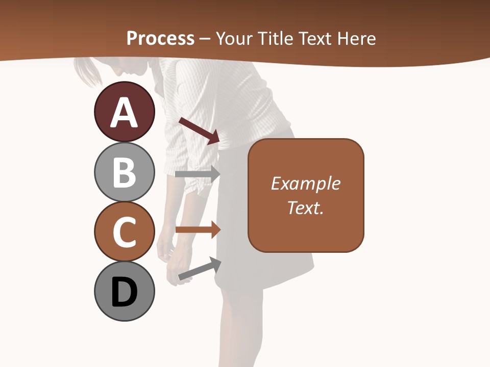 Turn Stress Inactive PowerPoint Template