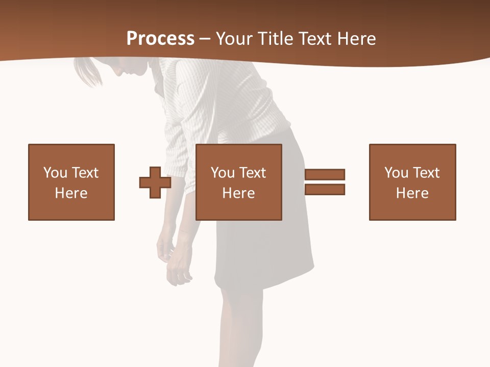 Turn Stress Inactive PowerPoint Template