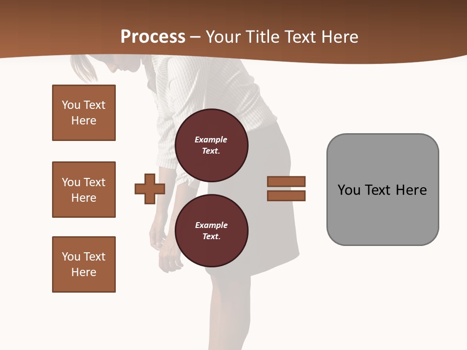 Turn Stress Inactive PowerPoint Template