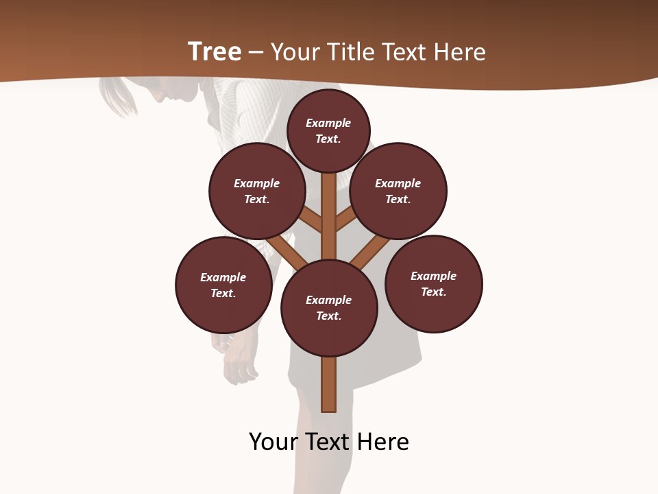 Turn Stress Inactive PowerPoint Template