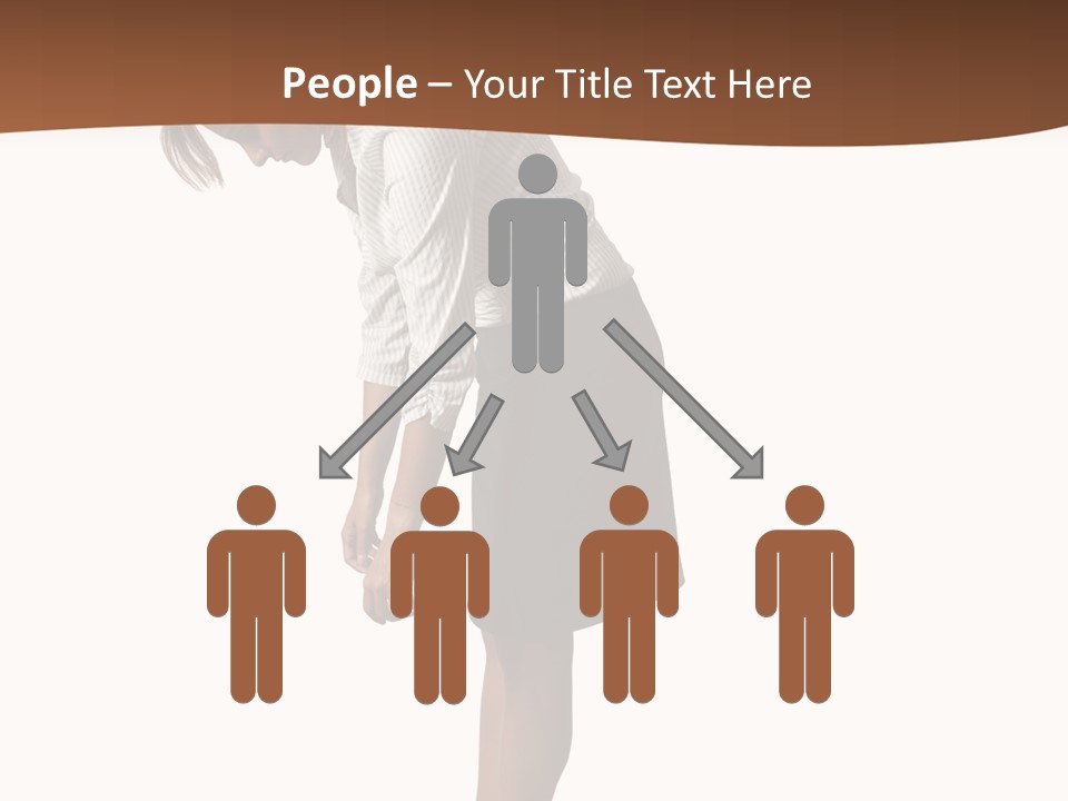 Turn Stress Inactive PowerPoint Template