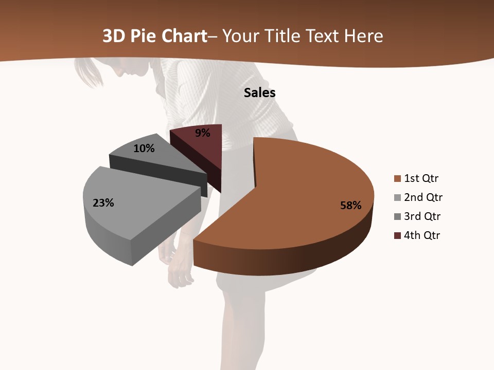 Turn Stress Inactive PowerPoint Template