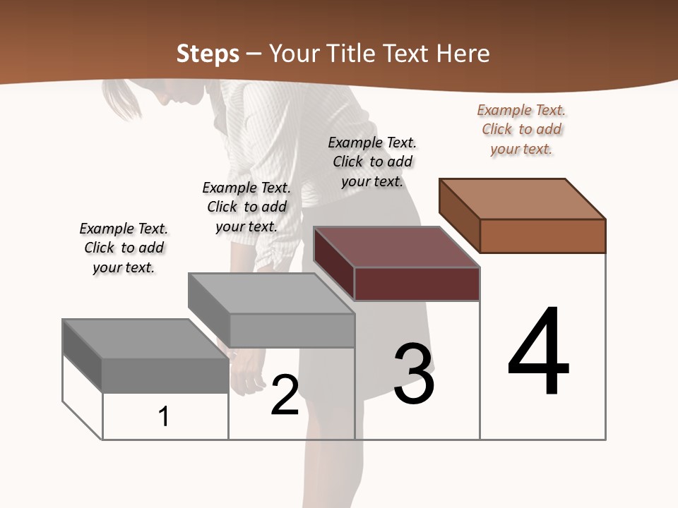 Turn Stress Inactive PowerPoint Template
