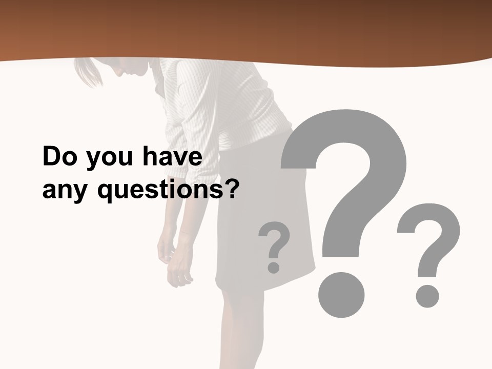 Turn Stress Inactive PowerPoint Template