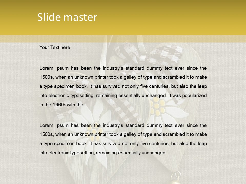 Texture Vintage Group PowerPoint Template