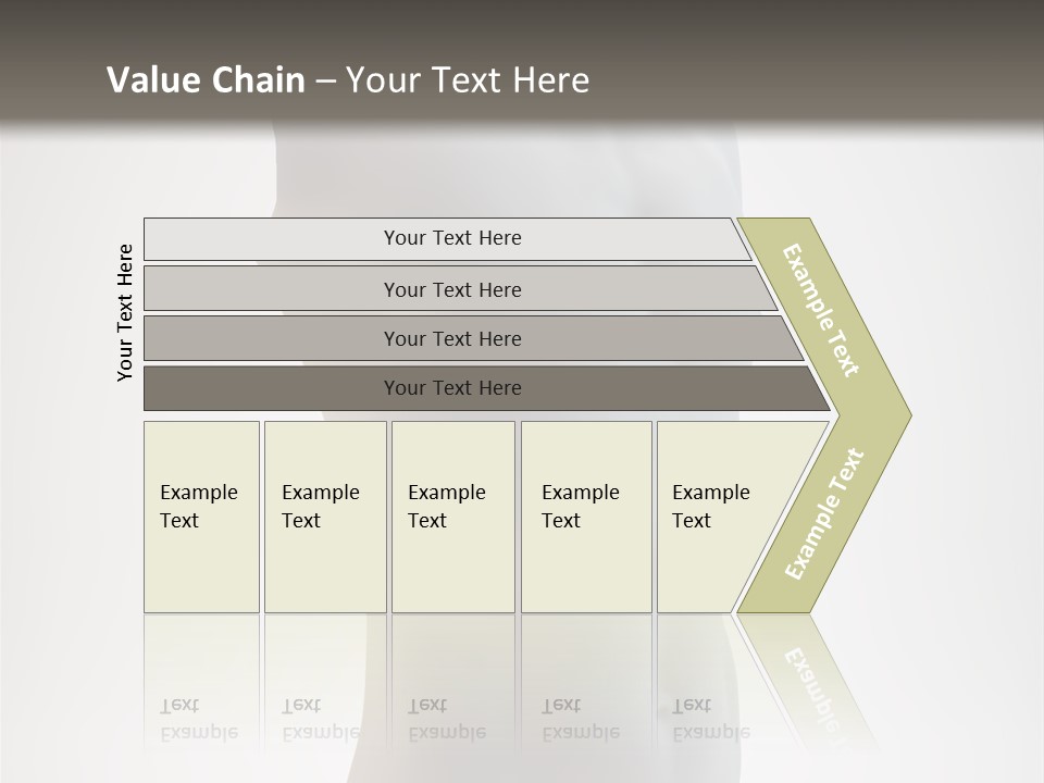 White Fit Masculine PowerPoint Template