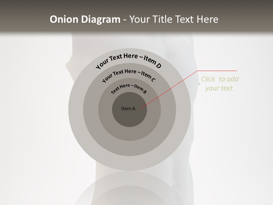 White Fit Masculine PowerPoint Template