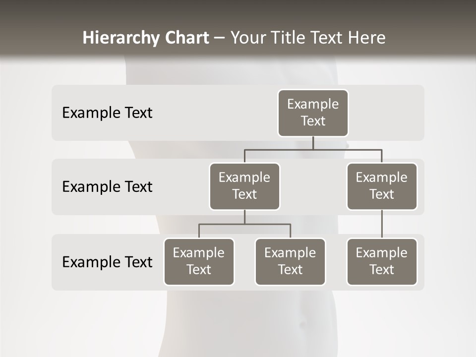 White Fit Masculine PowerPoint Template