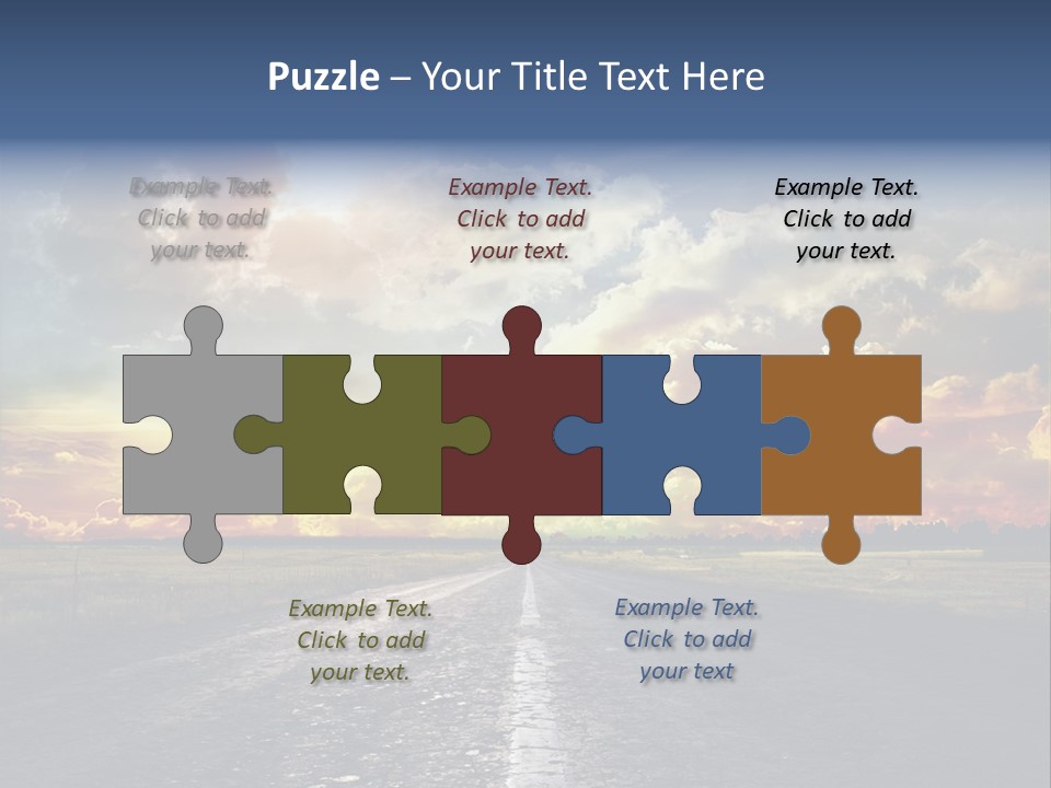 Cloudy Sky PowerPoint Template