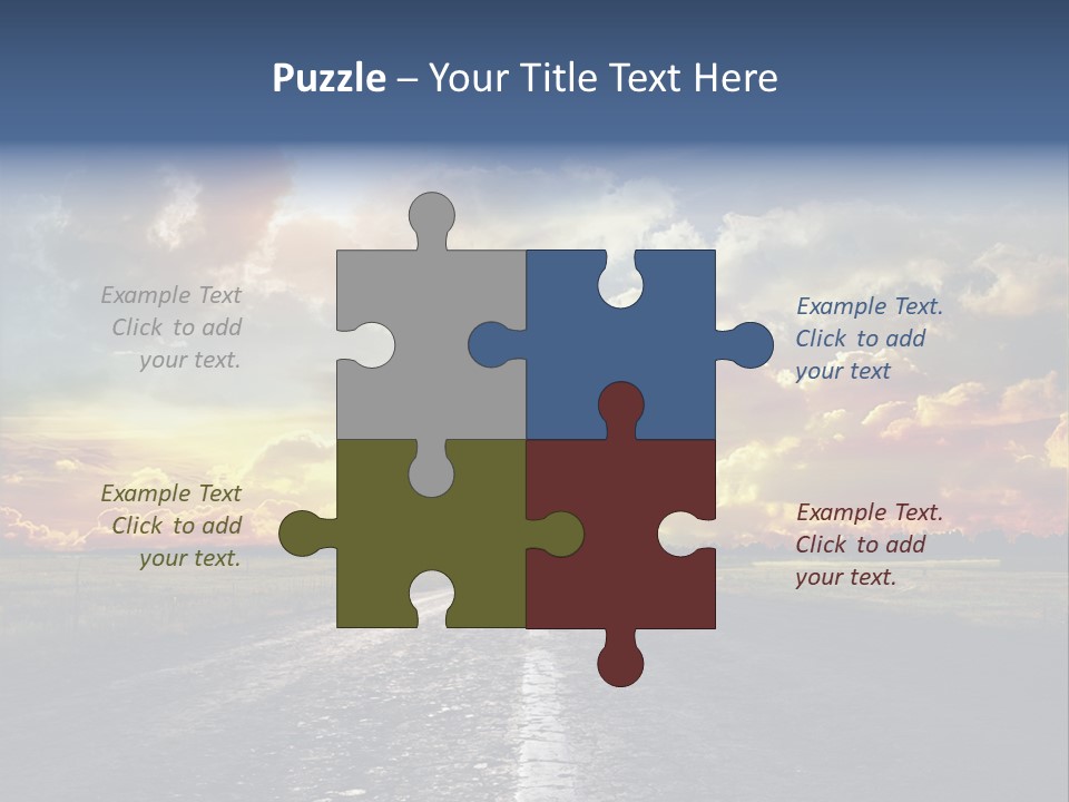 Cloudy Sky PowerPoint Template