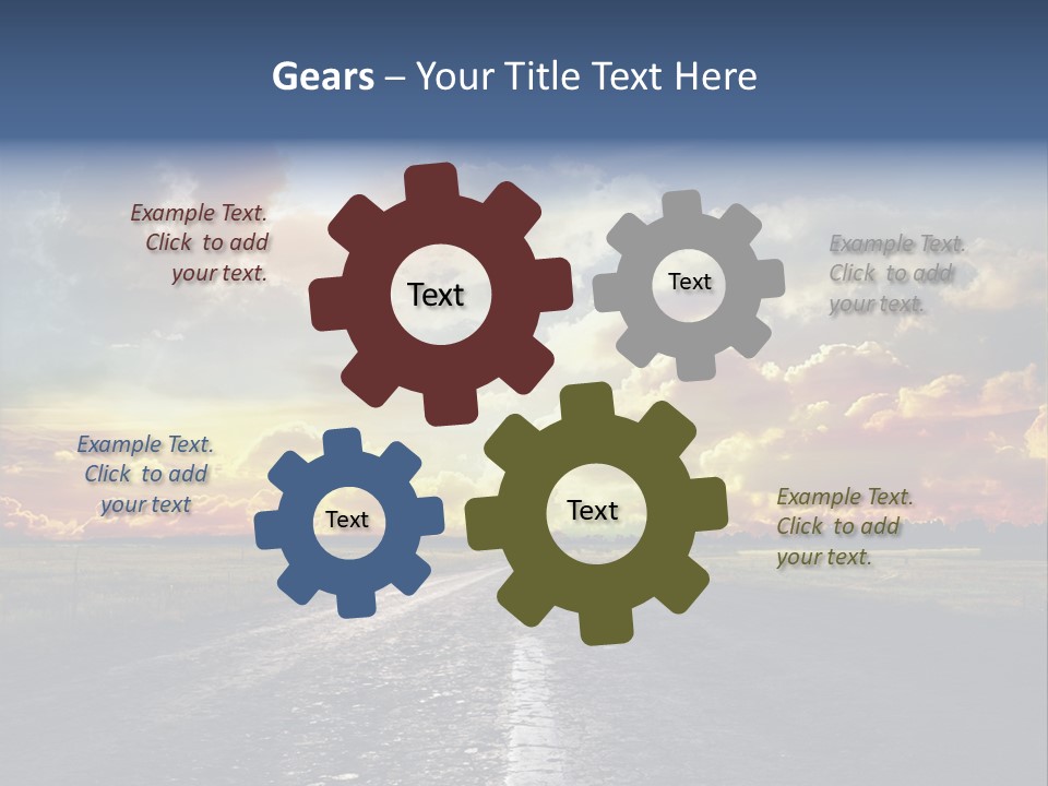 Cloudy Sky PowerPoint Template