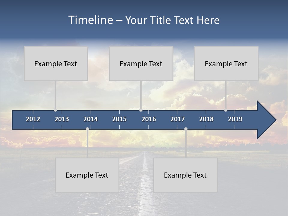 Cloudy Sky PowerPoint Template