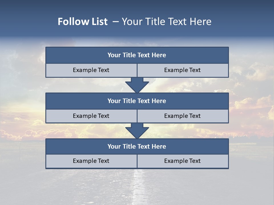 Cloudy Sky PowerPoint Template