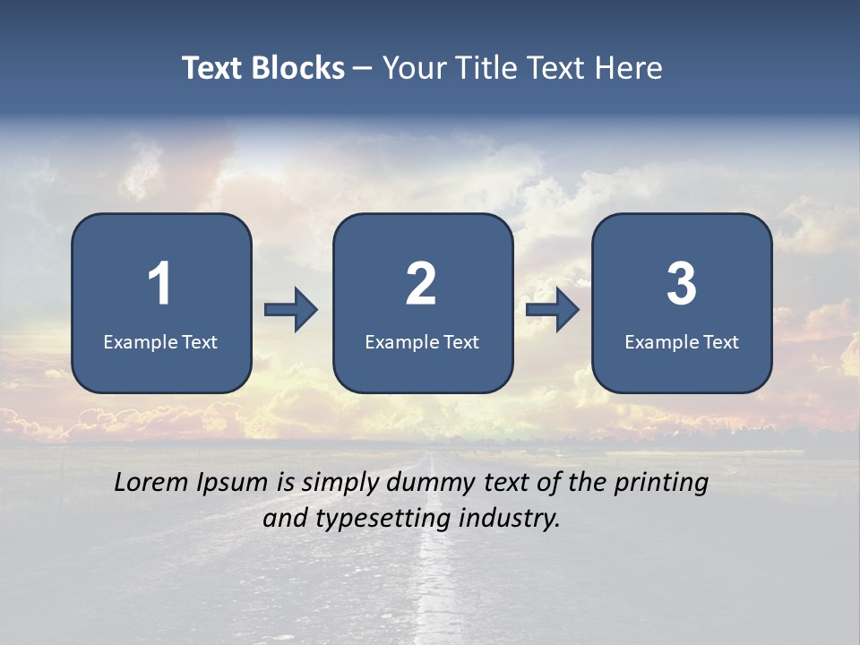 Cloudy Sky PowerPoint Template