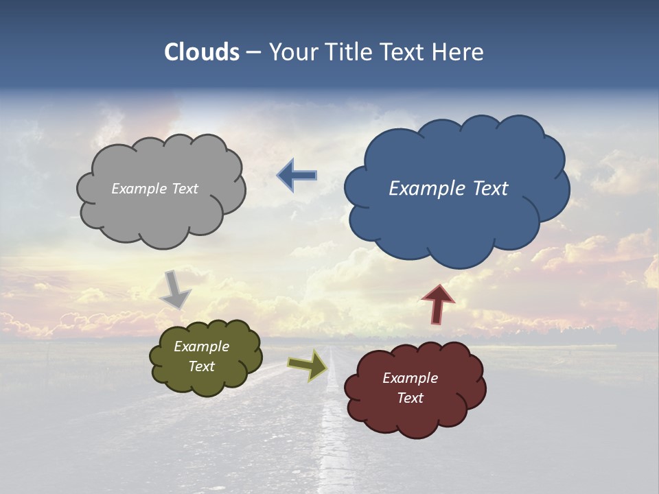 Cloudy Sky PowerPoint Template