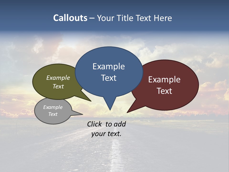 Cloudy Sky PowerPoint Template